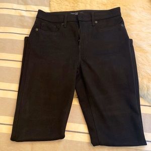 High rise “suede” soft pants